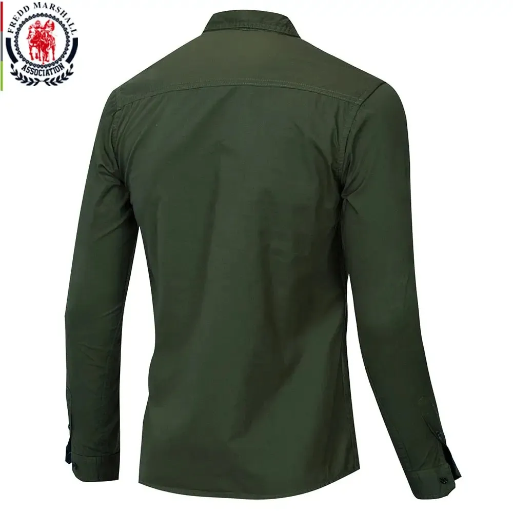 Military chemise classique