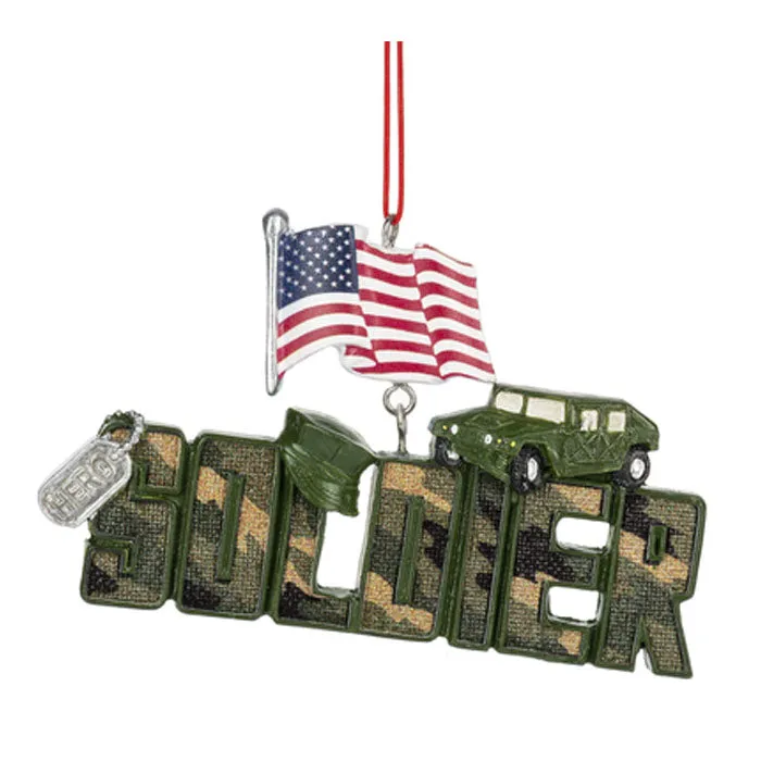 Military Ornaments, 3 Choices