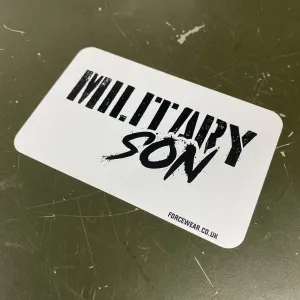 MILITARY SON STICKER 295