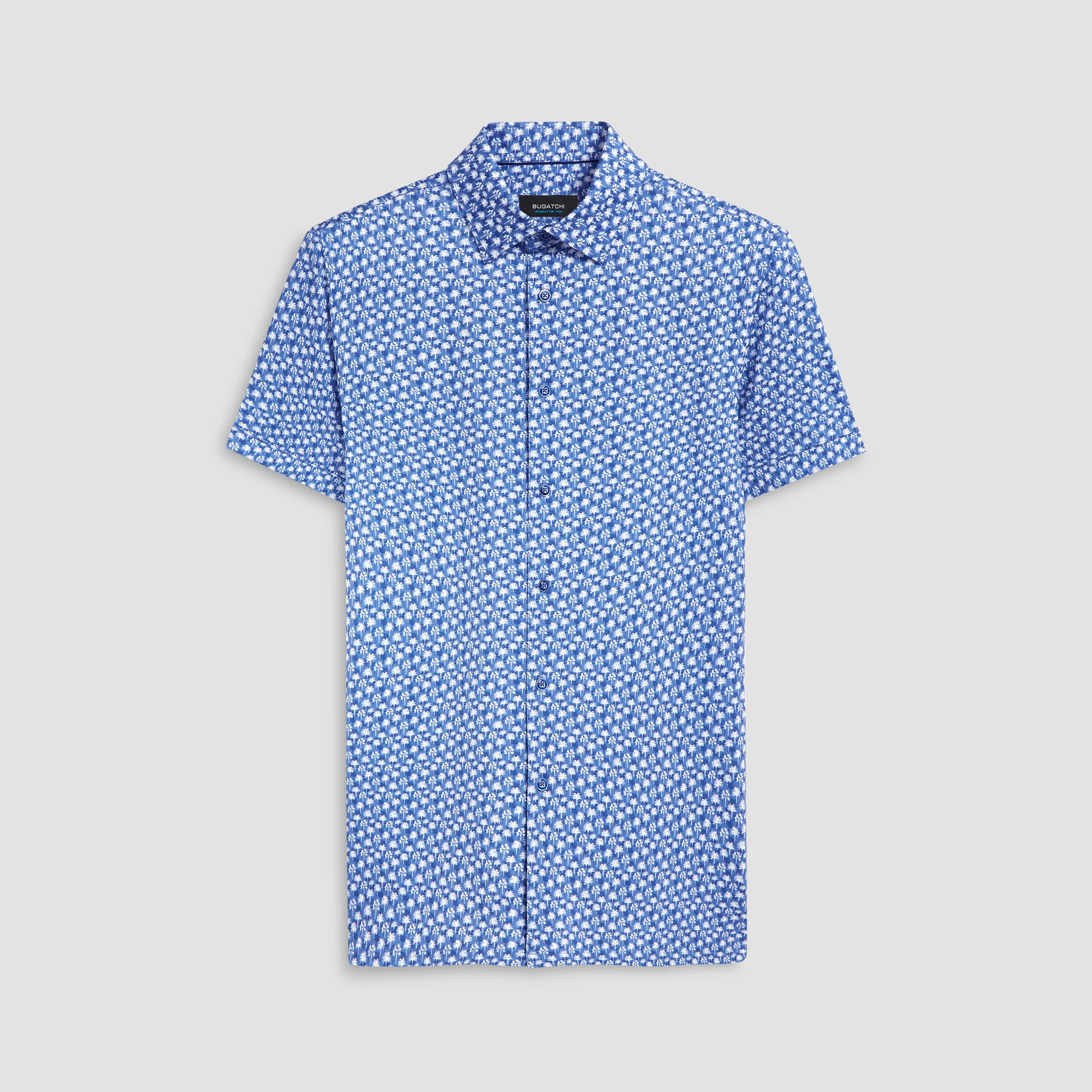 Milo Palm Trees Print OoohCotton Short Sleeve Shirt