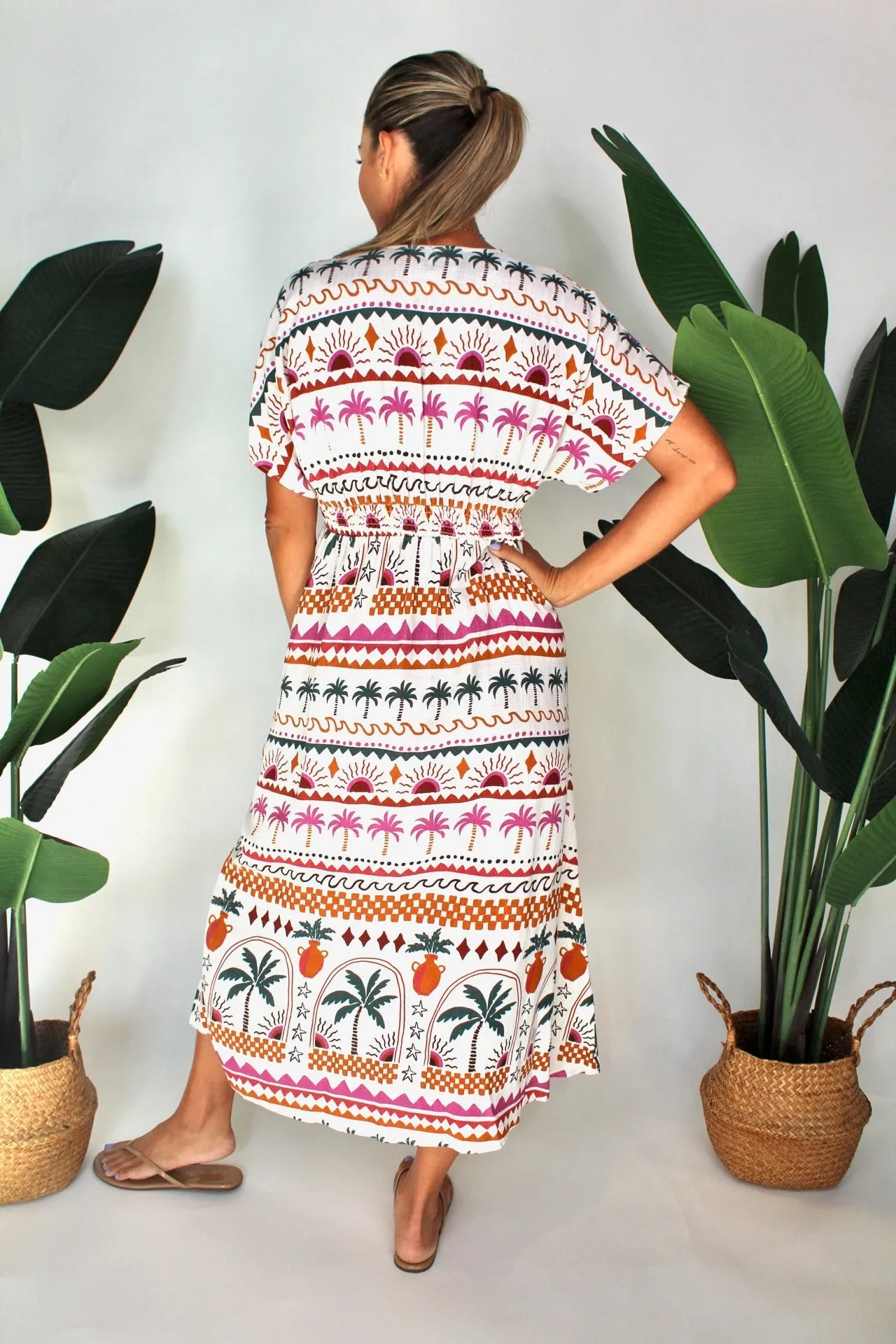Mink Pink Eyona Midi Dress