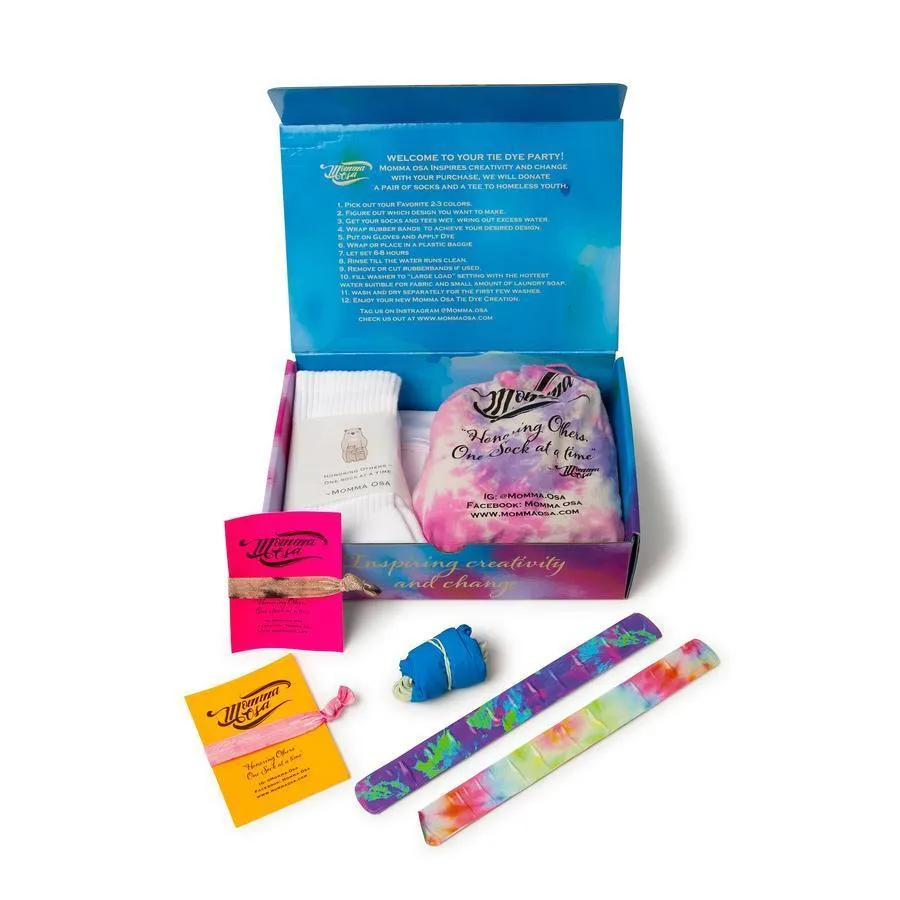 Momma Osa Royal Rainbow Tie Dye Activity Kit - Youth Medium