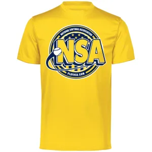 National Softball Association NSA Crest Dry Fit Short Sleeve Shirt
