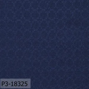 Navy Blue Cross Print Pant