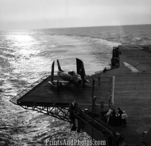 Navy FJ3 on Carrier  2695