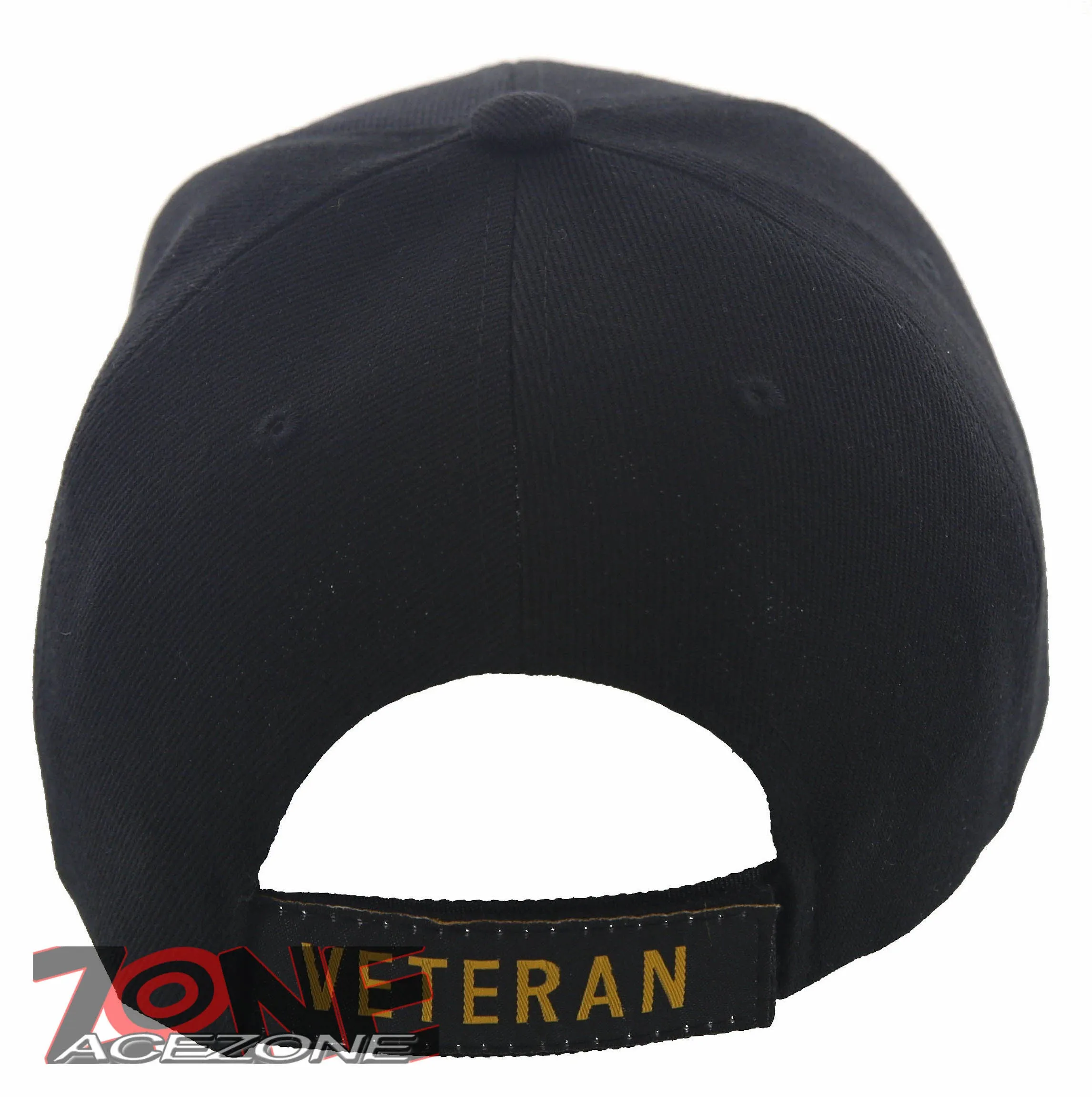 NEW! AFGHANISTAN VETERAN MILITARY BALL CAP HAT BLACK