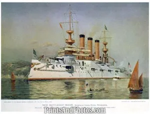 New Battleship Maine  5605