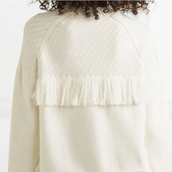 🍒NWOT🍒 FRAME FRINGE SWEATER