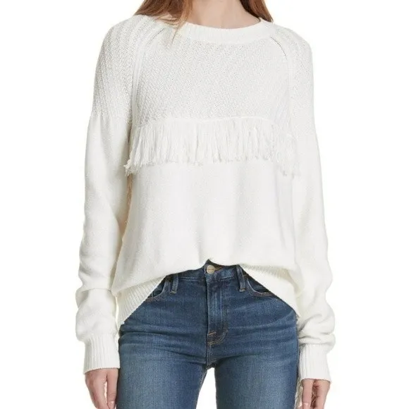 🍒NWOT🍒 FRAME FRINGE SWEATER