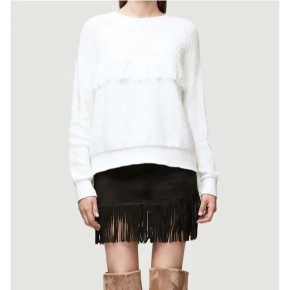 🍒NWOT🍒 FRAME FRINGE SWEATER