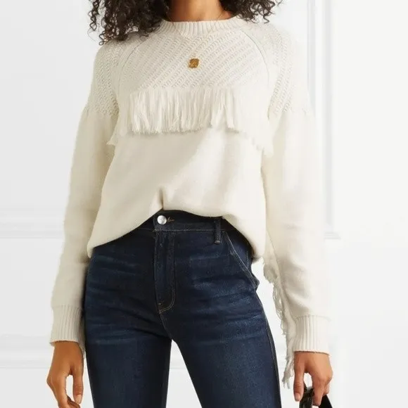 🍒NWOT🍒 FRAME FRINGE SWEATER
