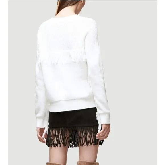 🍒NWOT🍒 FRAME FRINGE SWEATER