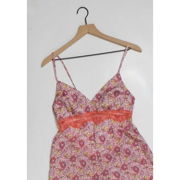 NWT!! Anthropologie FLOREAT Juniper Sleep Romper Floral Lace Paisley Lacey Small