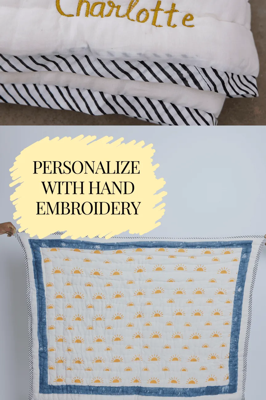 Ojai Baby Quilt (Reverse)