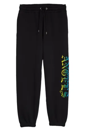 Palm Angels "Gothic Logo" Sweatpants Black