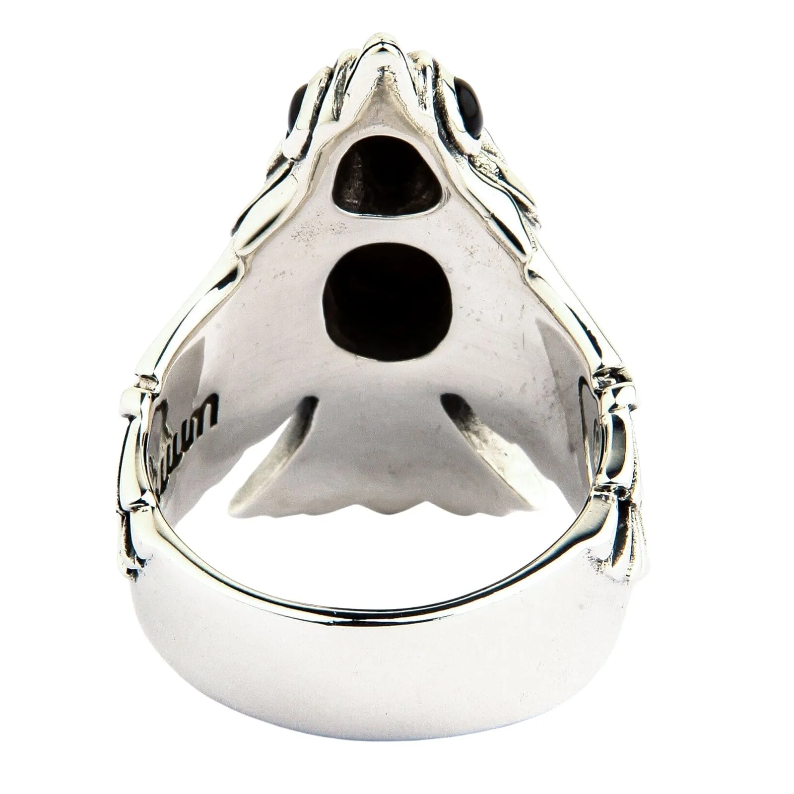 Phoenix Sterling Silver Black Onyx Ring