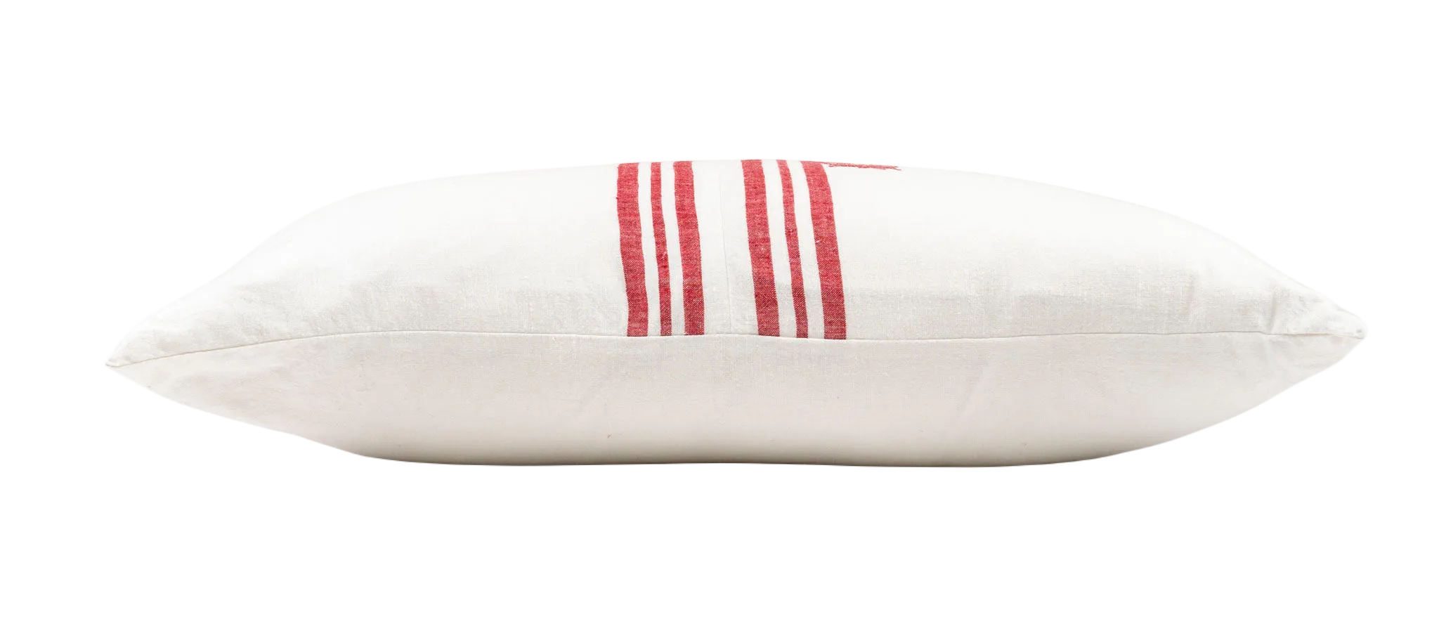 Pillow: Embroidered handwoven antique Hungarian hemp - P121