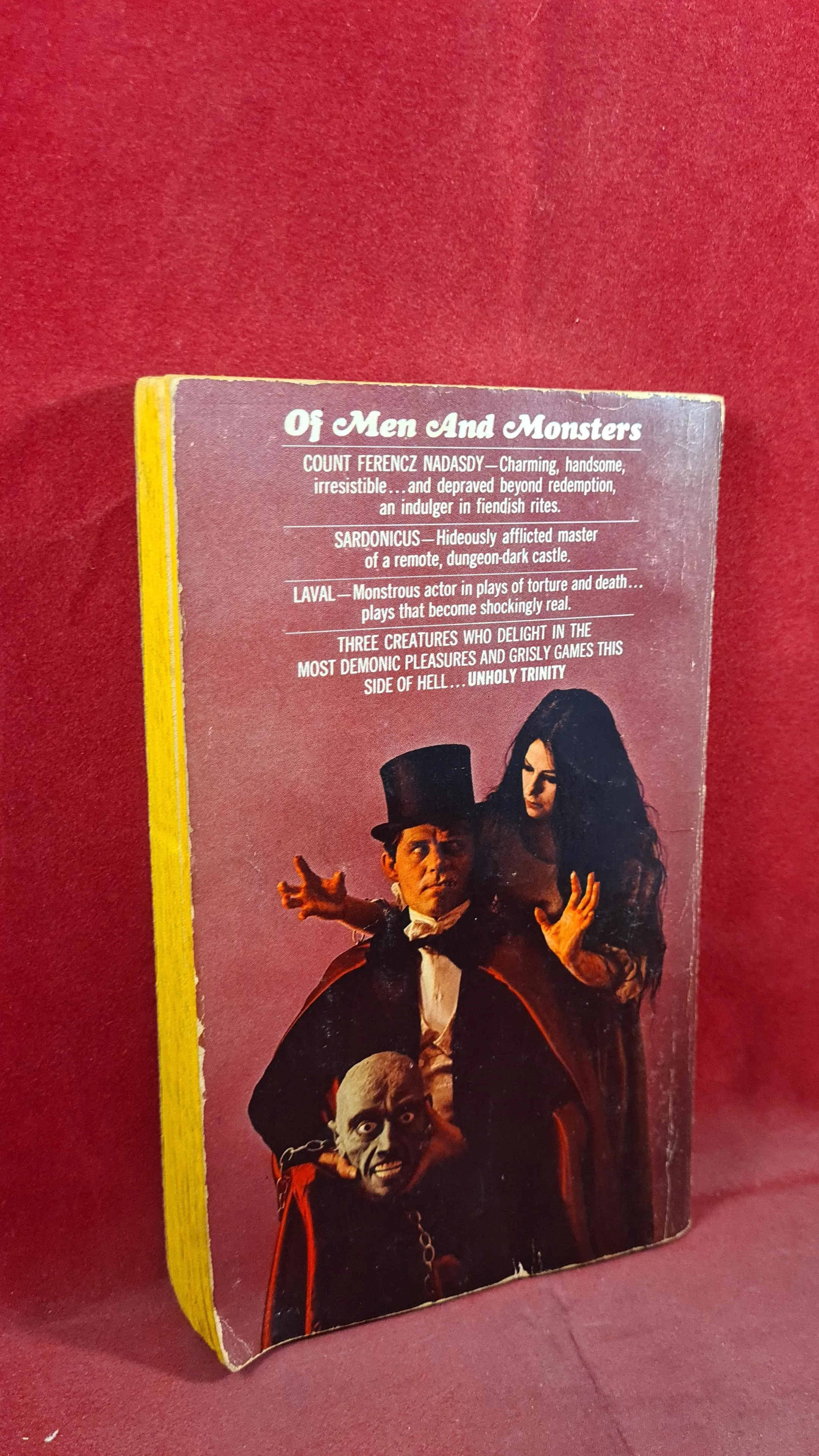 Ray Russell - Unholy Trinity, Bantam Book, 1967, First Edition, Paperbacks