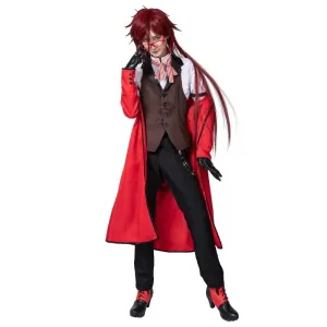【READY TO SHIP】Black Butler Grell Sutcliff Cosplay Costume mp003219