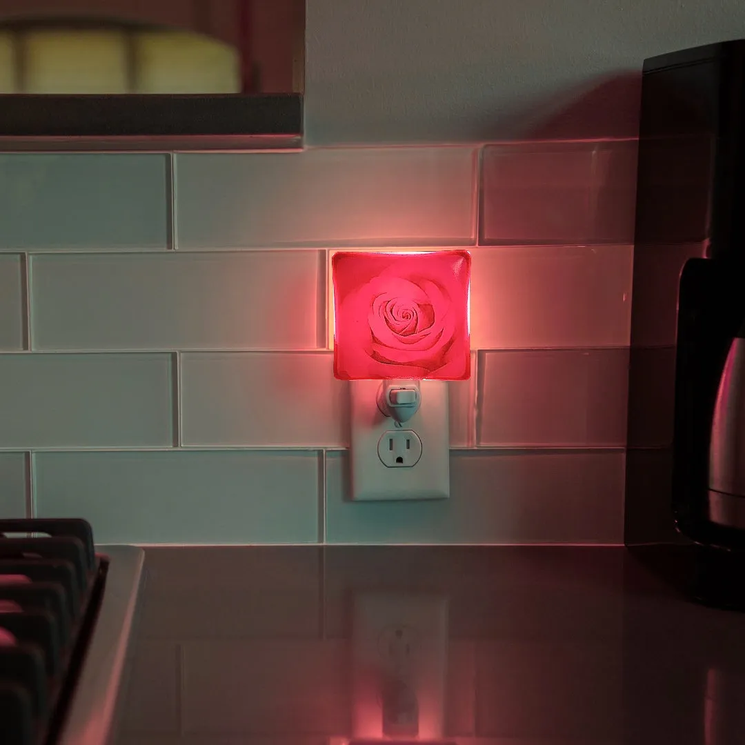 Red Rose Night Light