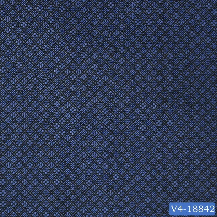 Royal Blue Diamond Leaf Print Vest