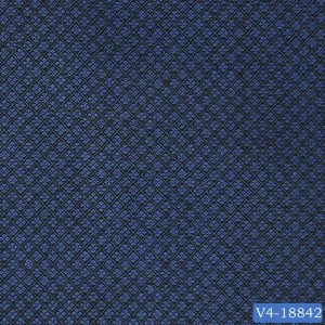 Royal Blue Diamond Leaf Print Vest