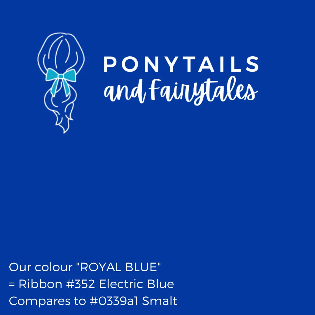 Royal Blue Hair Accessories