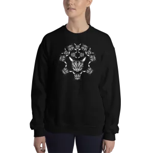 ROYAL CAT CREST Cat Print Sweatshirt in Color
