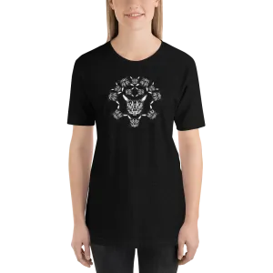ROYAL CAT CREST Unisex Cat Print T-shirt in Color