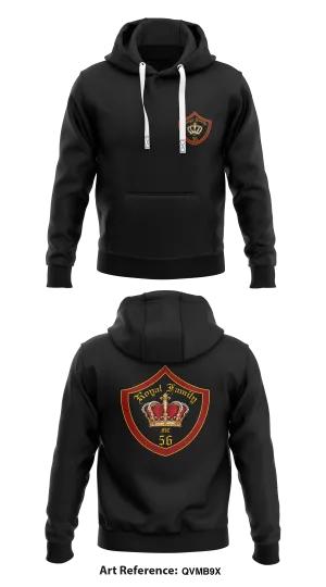 Royal Family MC Store 1  Core Men's Hooded Performance Sweatshirt - qVMB9x