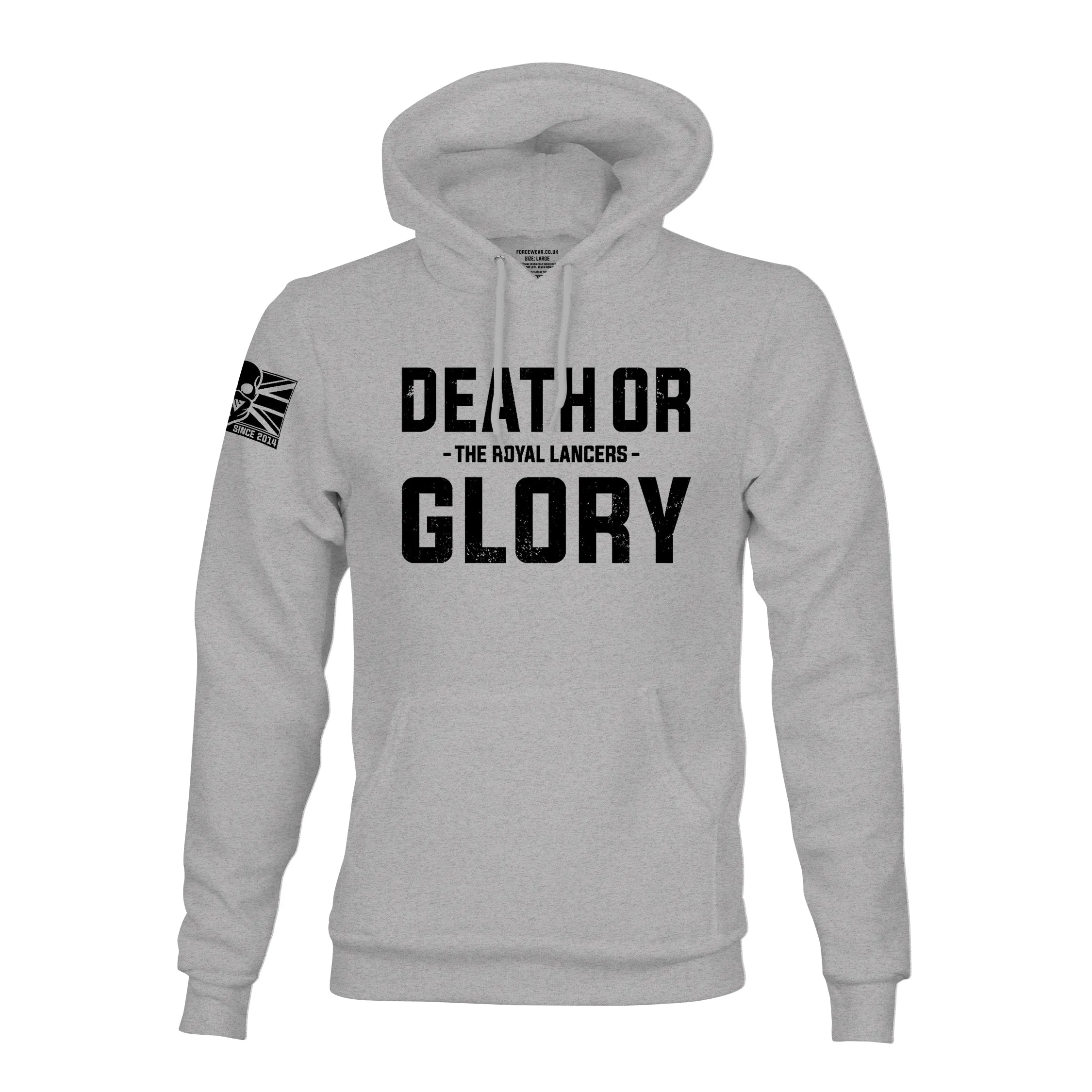 ROYAL LANCERS MOTTO (DEATH OR GLORY) HOODIE