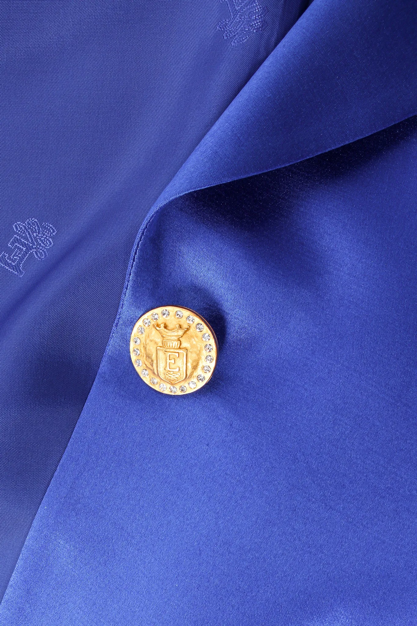 Royal Satin Boyfriend Jacket