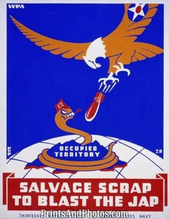 Salvage Scrap Blast Japan WAR AD 3751