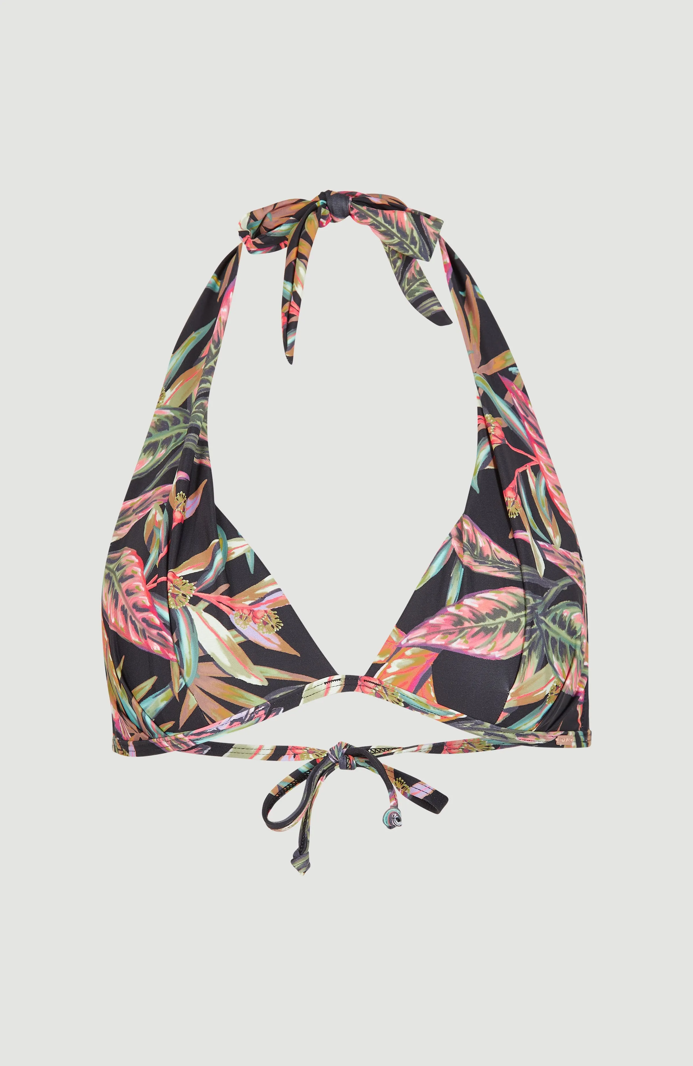 Sao Mix Bikini Oberteil | Black Tropical Flower