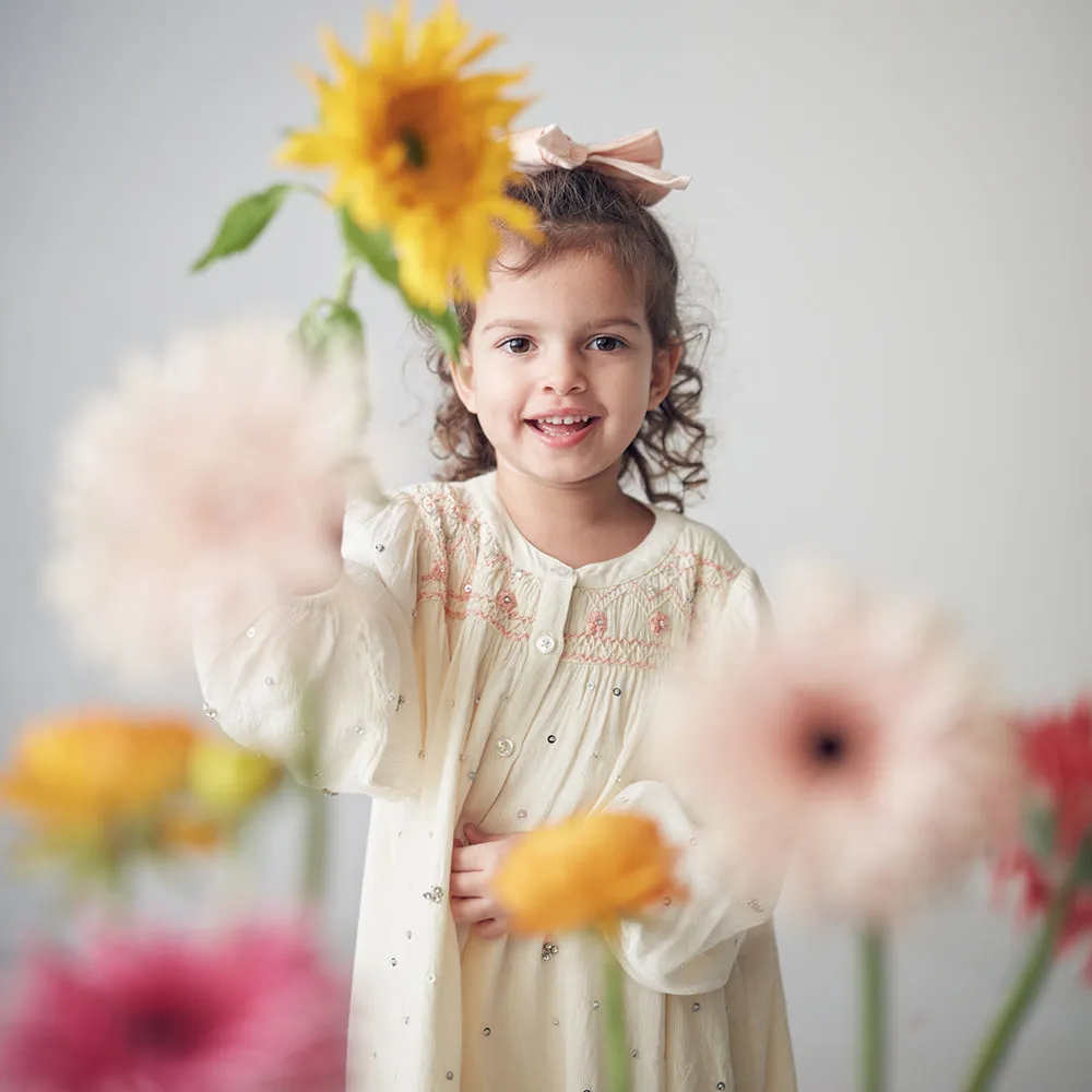 Solene Dress | Cream