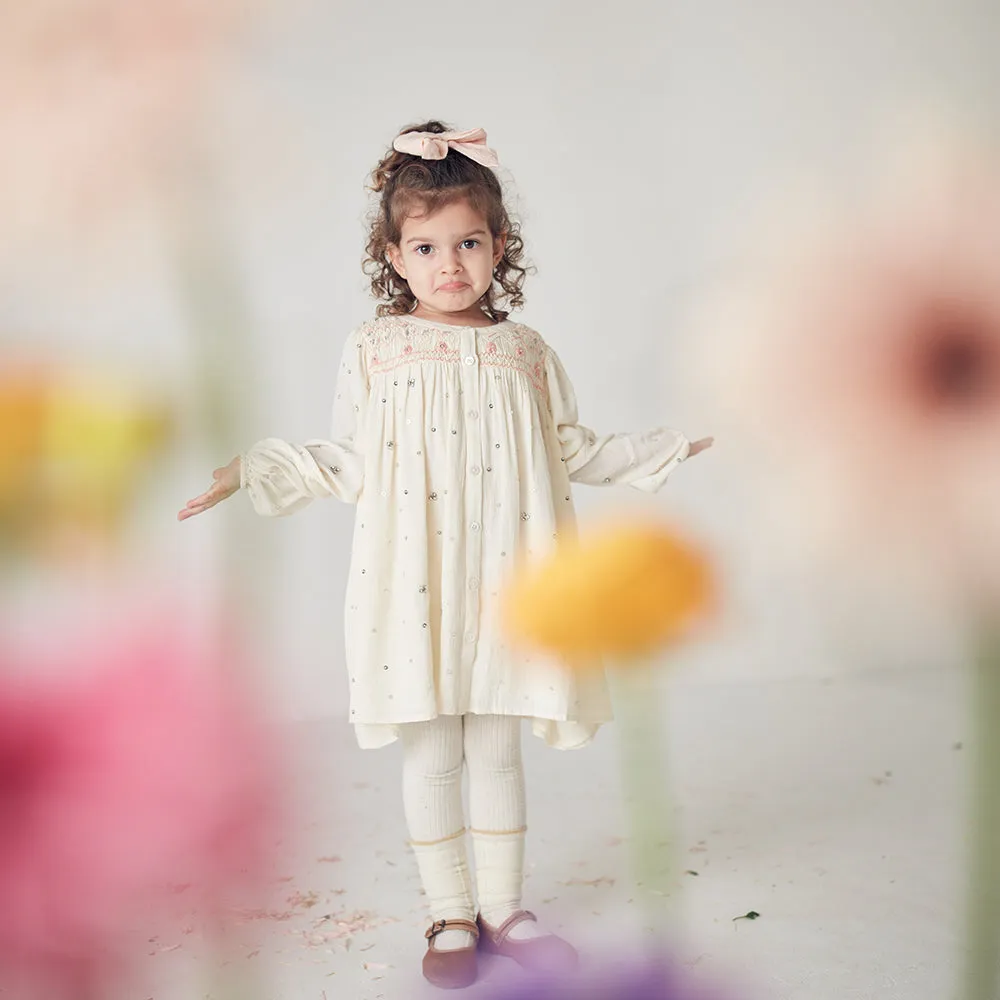 Solene Dress | Cream