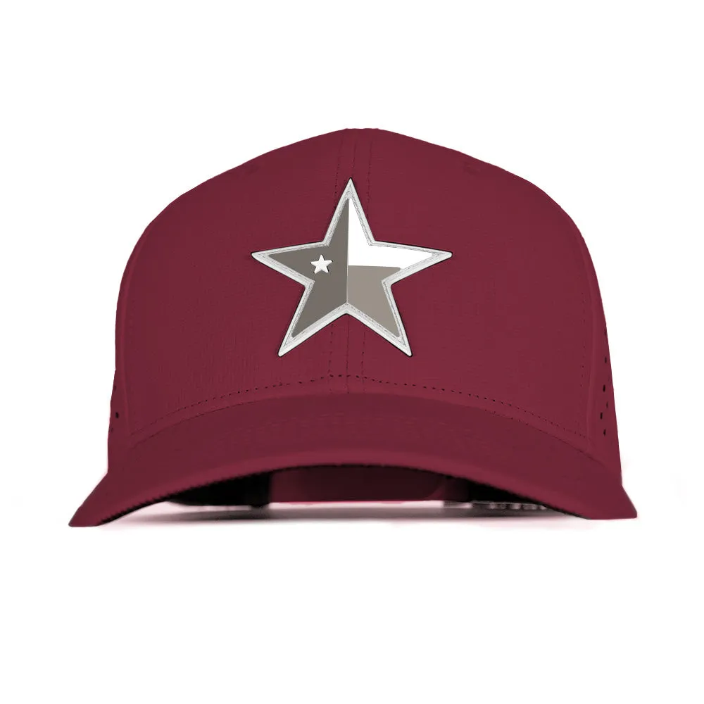 Special Edition Performance Snapback | Texas Military Camo | Maroon PreOrder