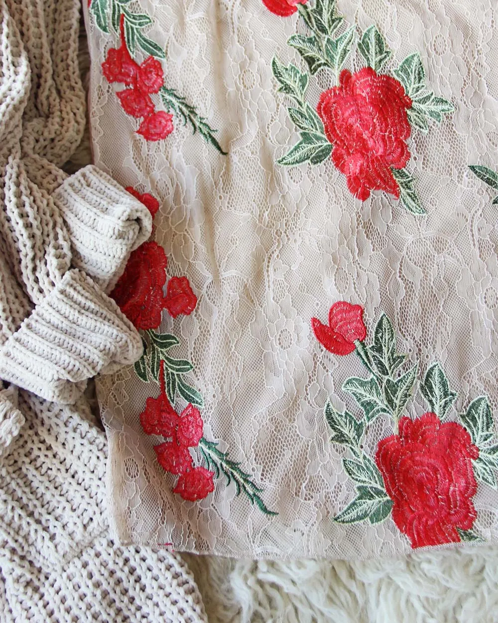 Sugared Rose Layering Tunic