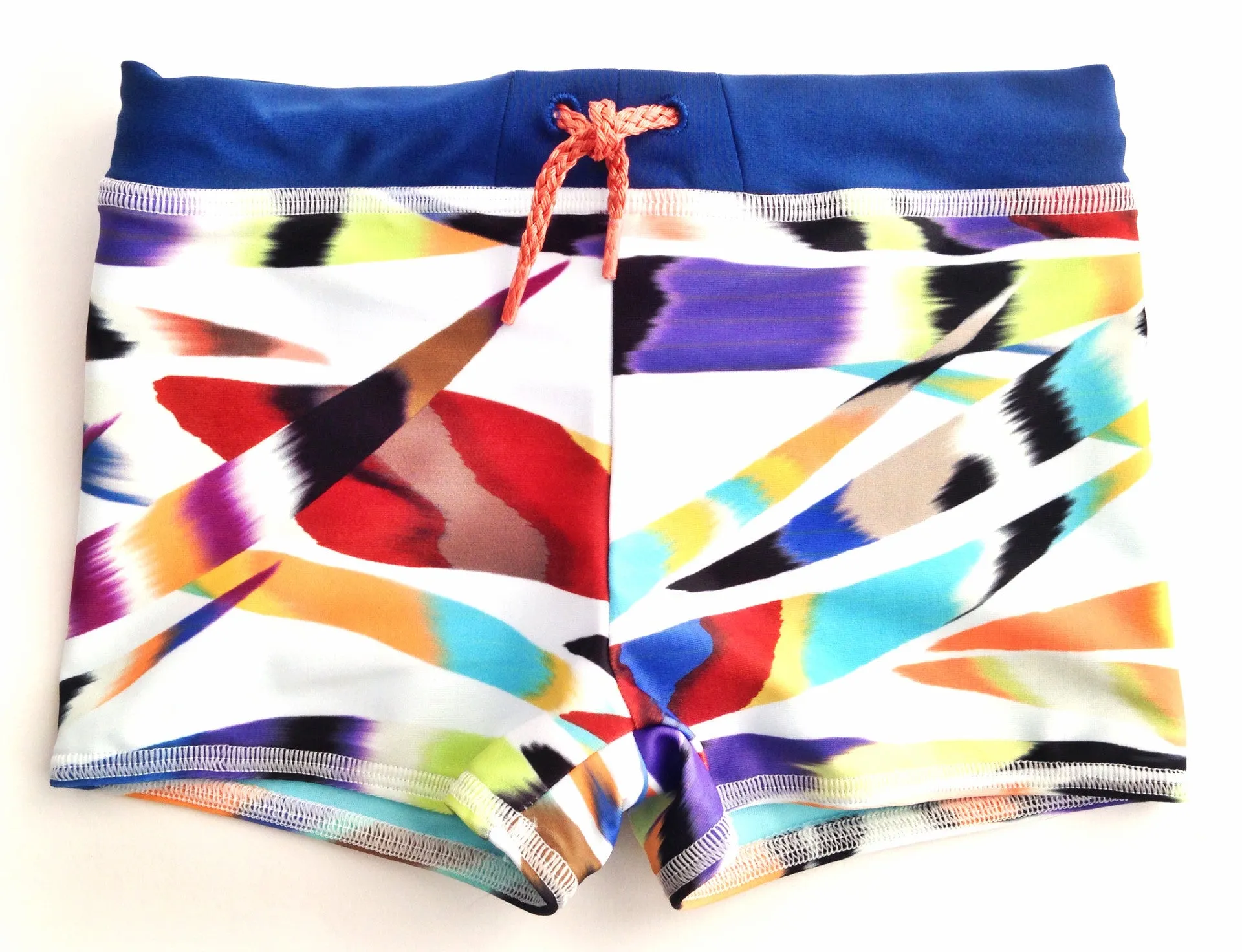Swim Trunk in Sparrow Print