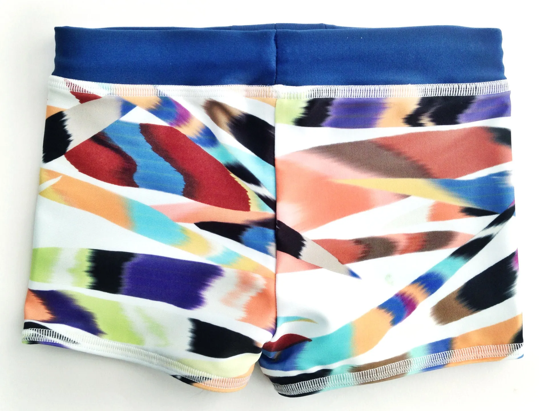 Swim Trunk in Sparrow Print