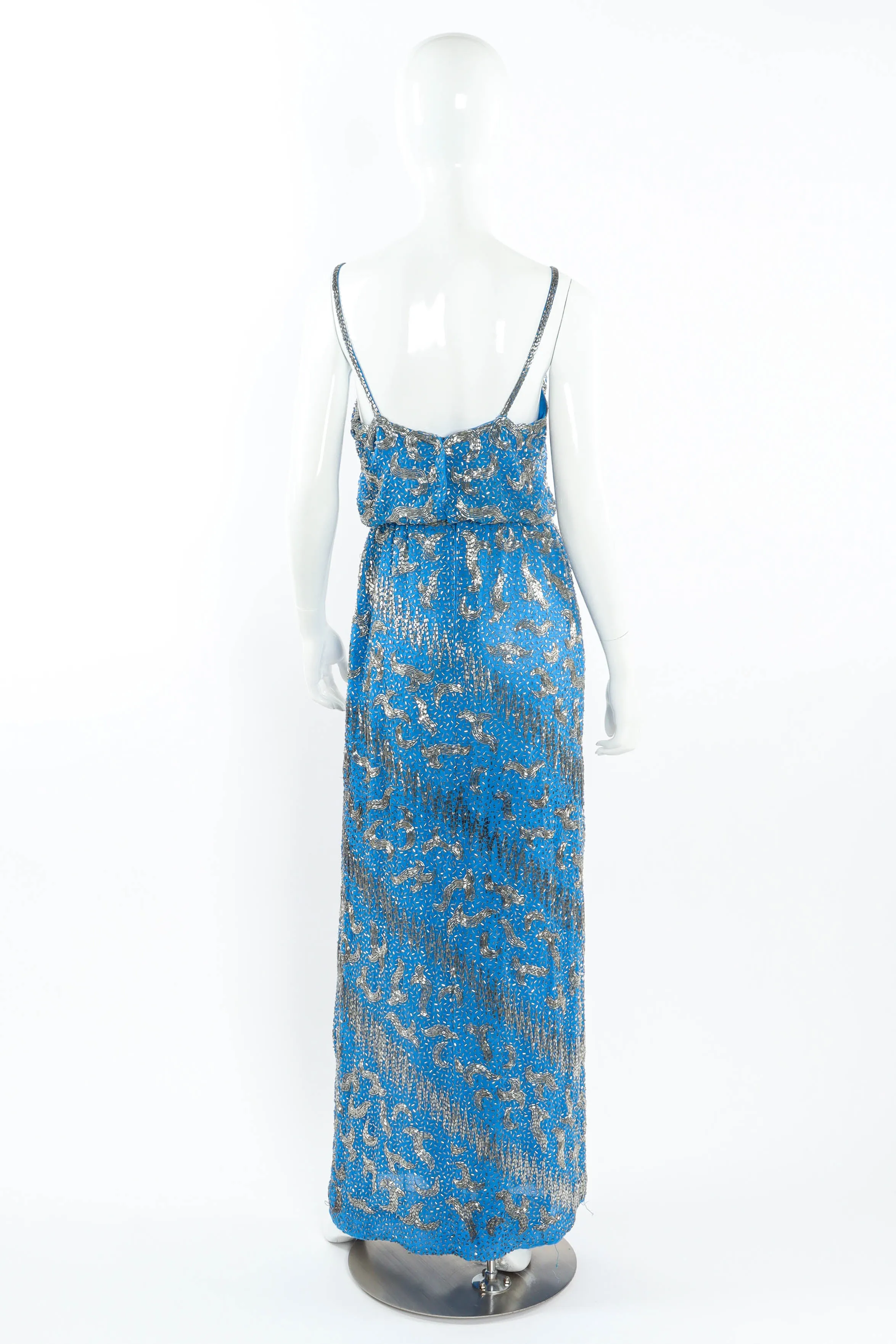 Swirl Art Beaded Dress