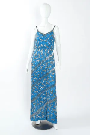 Swirl Art Beaded Dress