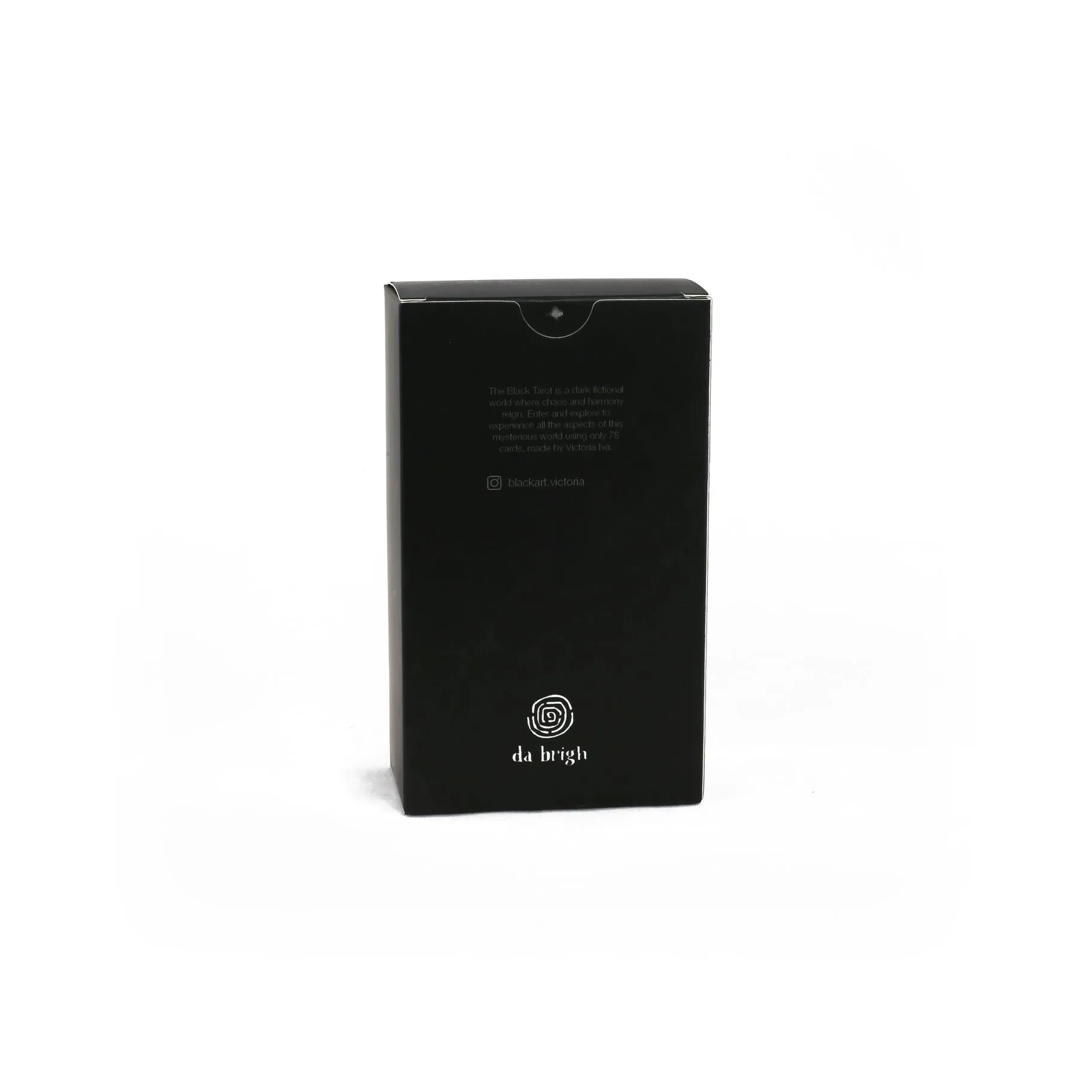 The Black Tarot Modern Tarot Cards Deck