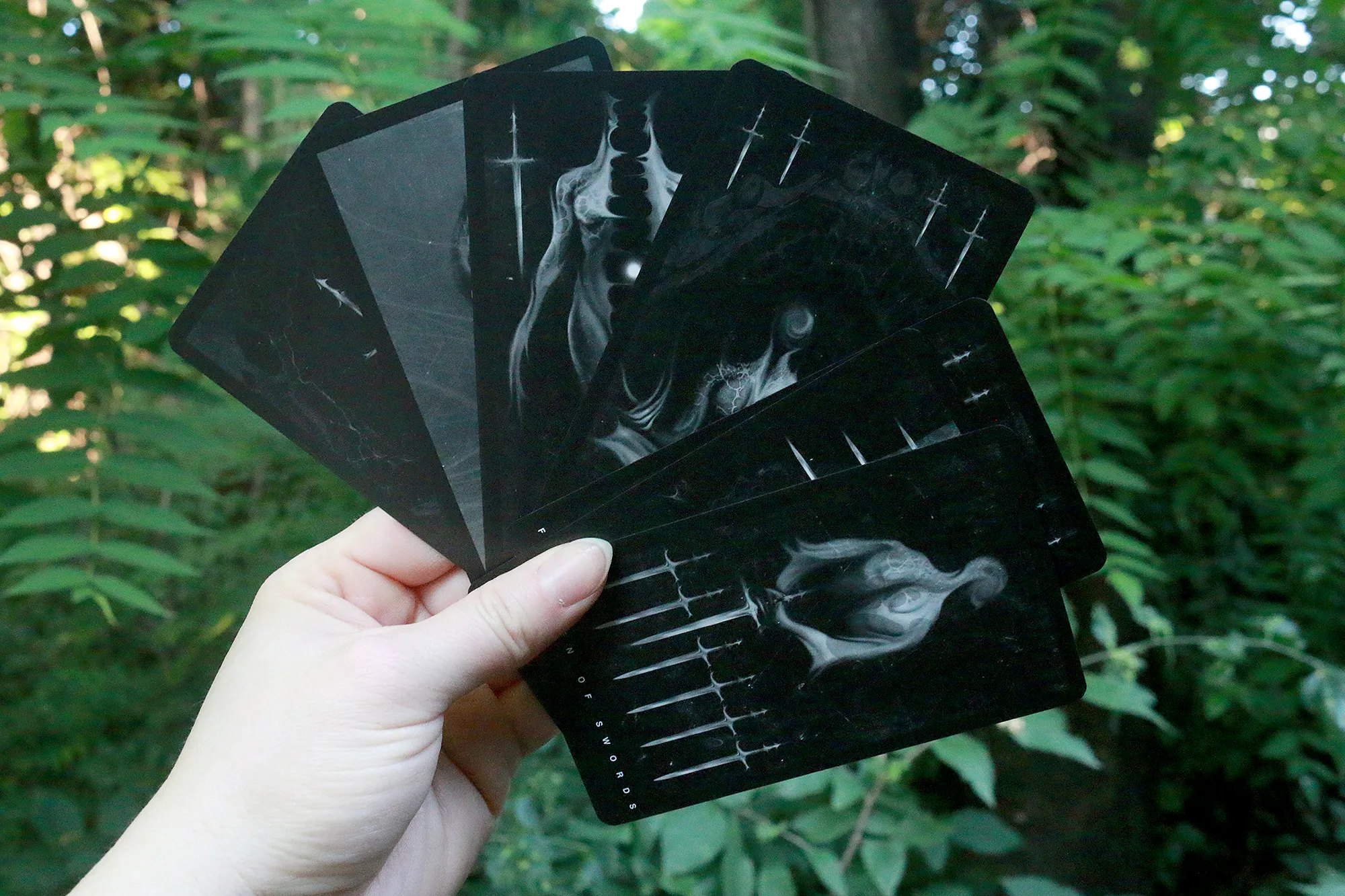 The Black Tarot Modern Tarot Cards Deck