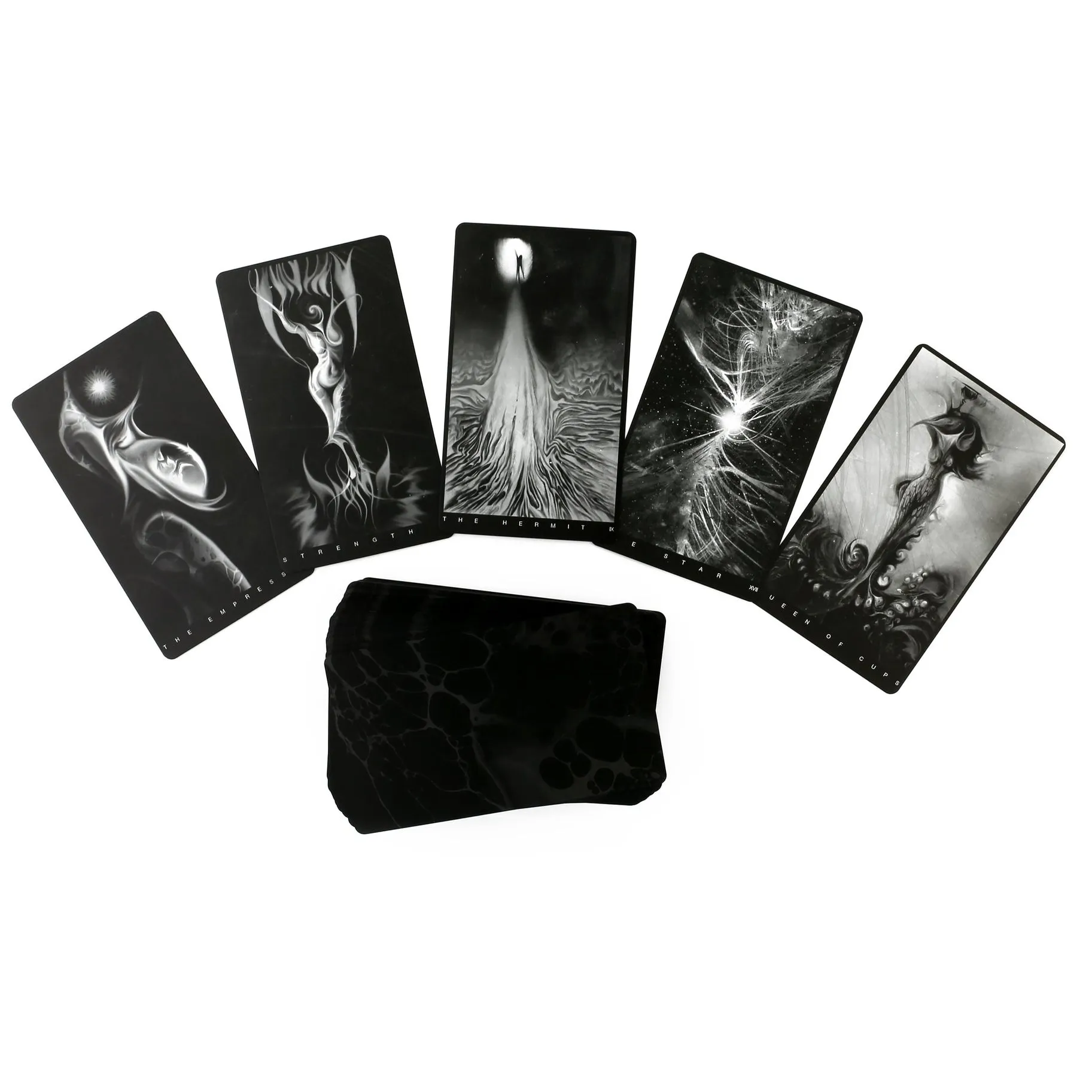The Black Tarot Modern Tarot Cards Deck