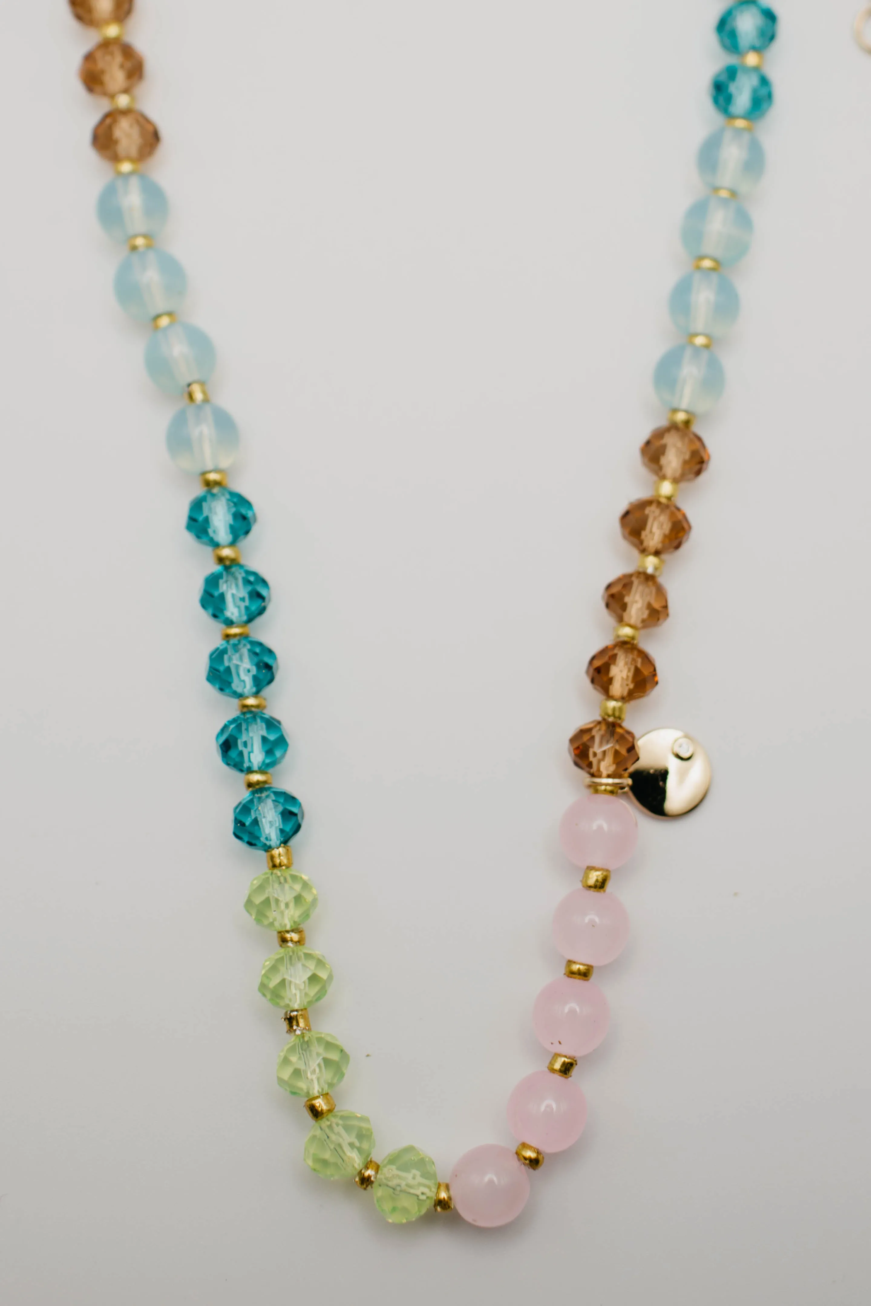 The Maddisyn Beaded Charm Necklace