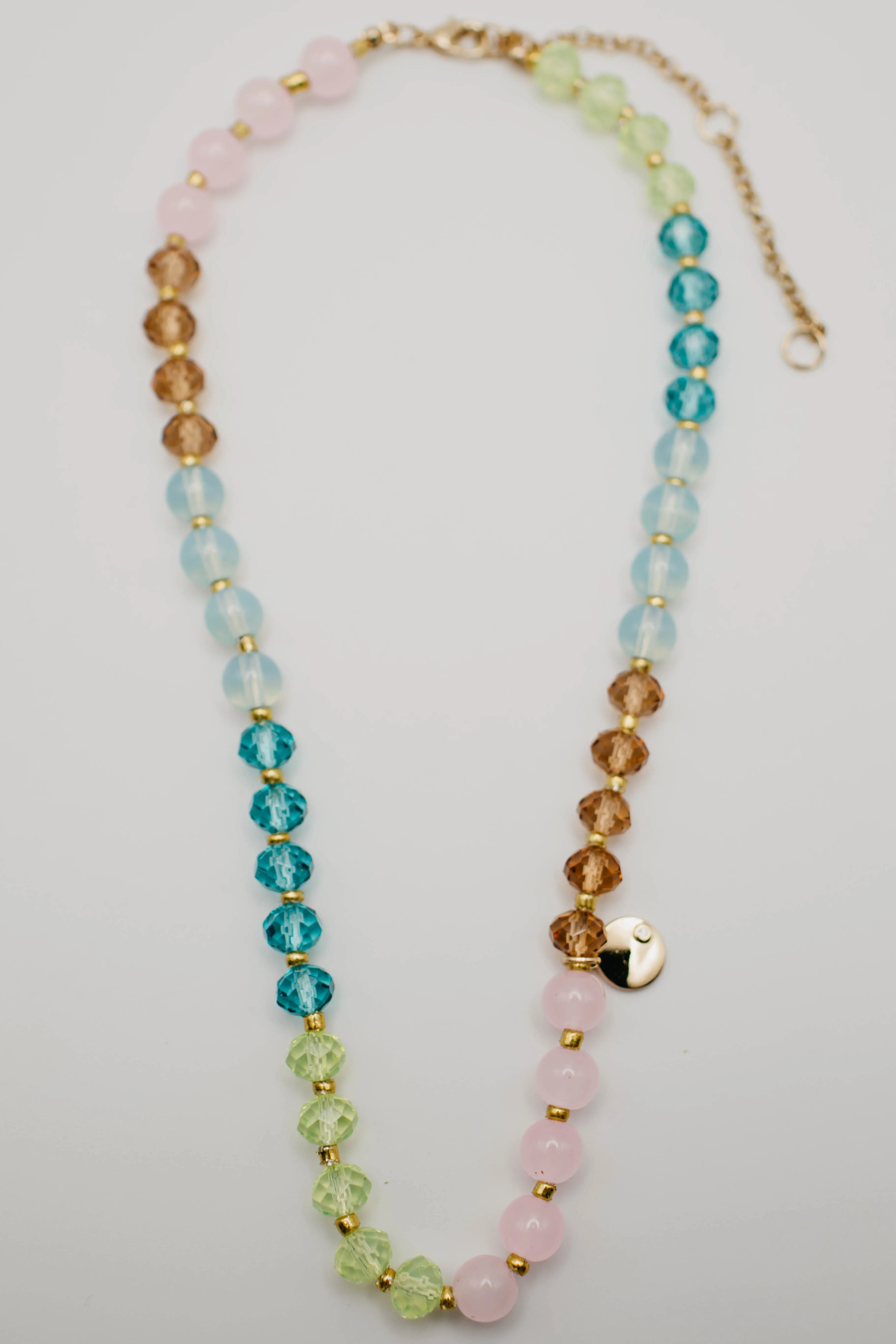 The Maddisyn Beaded Charm Necklace