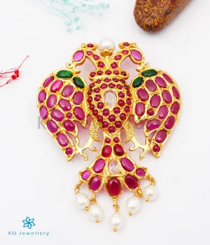 The Niyathi Gandaberunda Silver Pendant