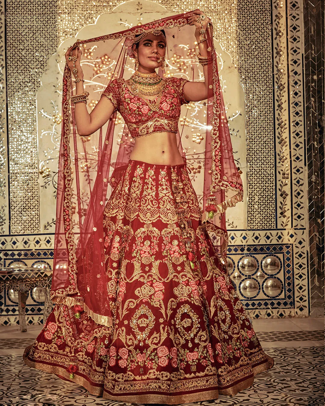 The Royal Crest Lehenga