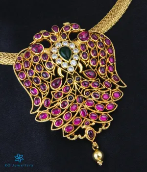 The Vasudha Gandaberunda Silver Pendant